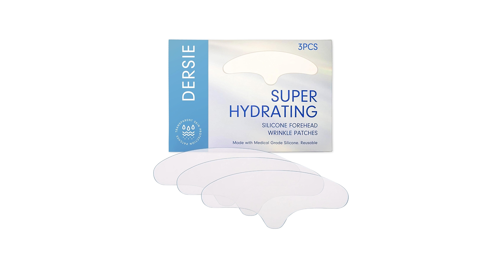 新品 FACE oka Too much pain Silkscreen Amazon.com : Dersie Silicone Forehead Wrinkle Patches